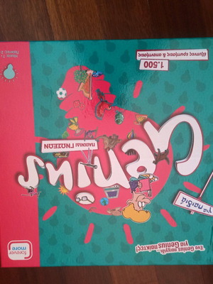 Genius board game like new, complete