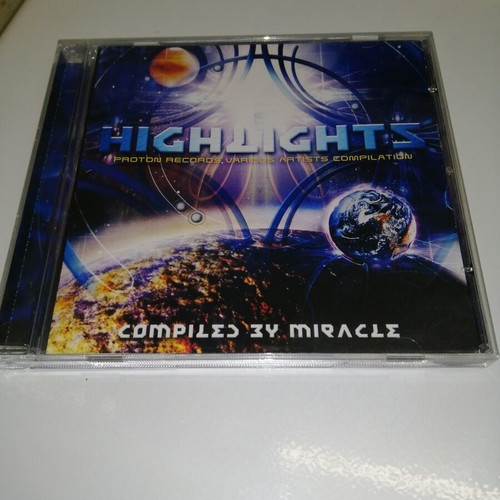 Highlights CD compiled by Miracle, electronic music, like new