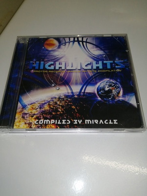 Highlights CD compiled by Miracle, electronic music, like new