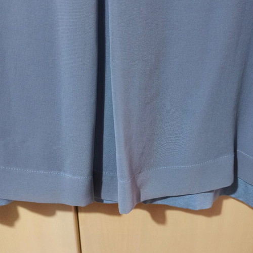 Turquoise blouse like new, lightly worn, with transparent sleeves size M