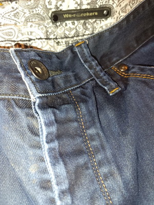 Brokers men's jeans size 36, dark blue