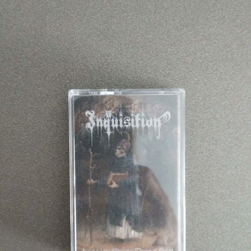 Inquisition Invoking the Majestic Throne of Satan DSR 240 MC cassette tape like new, metal