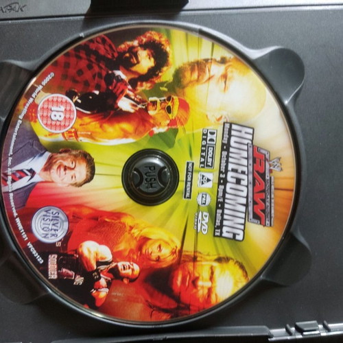 WWE RAW Homecoming DVD used, television show with subtitles