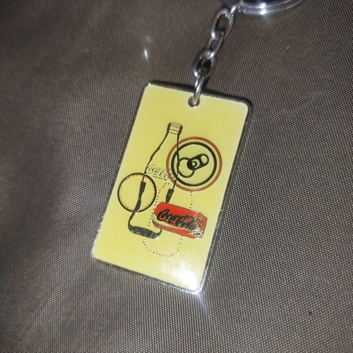 Coca Cola keychain used