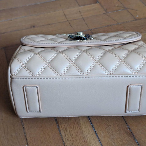 Chrisbella women's crossbody bag new, beige