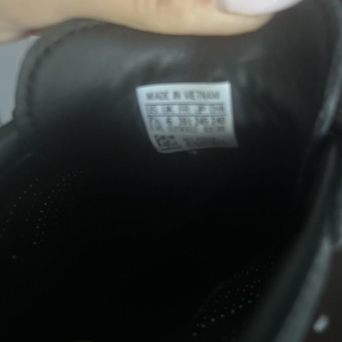 Adidas Samba sneakers, black and white, size 40
