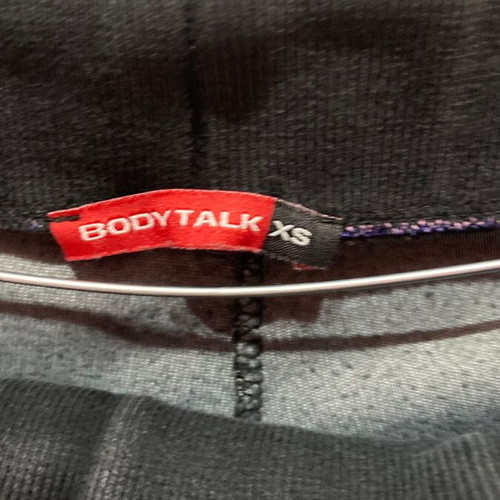 BodyTalk black tracksuit used, size XXS
