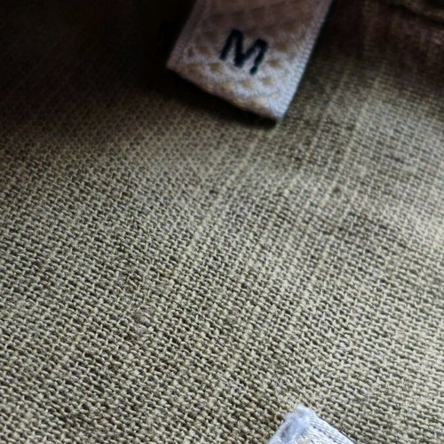 Brand's Linen Shirt Men M Khaki New