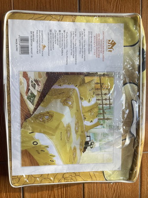 Snt Home Collection single bed sheet set 3 pcs yellow new