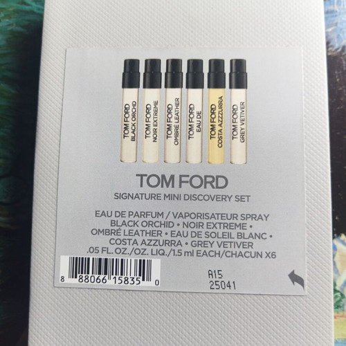 Tom Ford Signature Eau de Parfum Discovery Set mini perfumes used