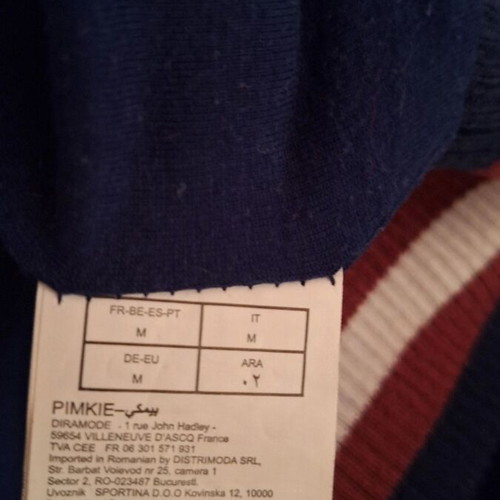 Sweatshirt size M like new, blue