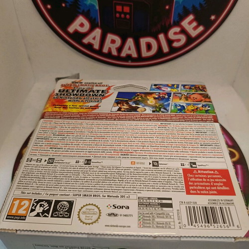 Super SmashBros double pack for Nintendo 3DS used