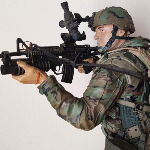 McFarlane's Military Army Paratrooper deluxe action figure 12 inch 1:6 scale