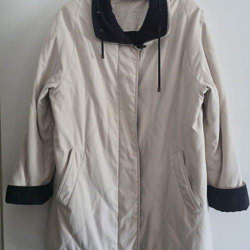 Micro de Luxe women's jacket off-white with black details like new