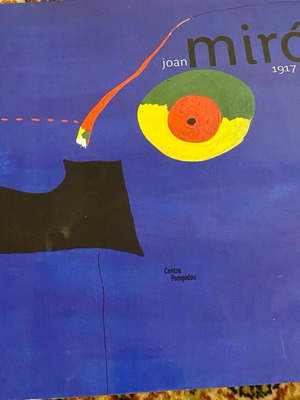 Joan Miro 1917-1934 book like new, French edition