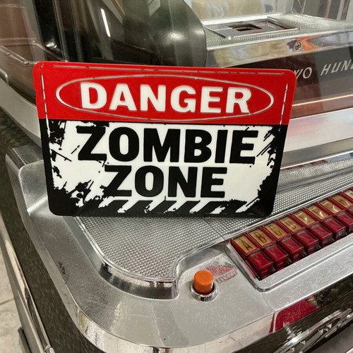 Zombie Zone decorative item new, PLA