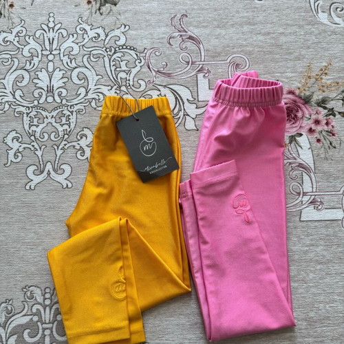 Mirabelle KidsCollection set of 2 children's leggings size 2/4, new