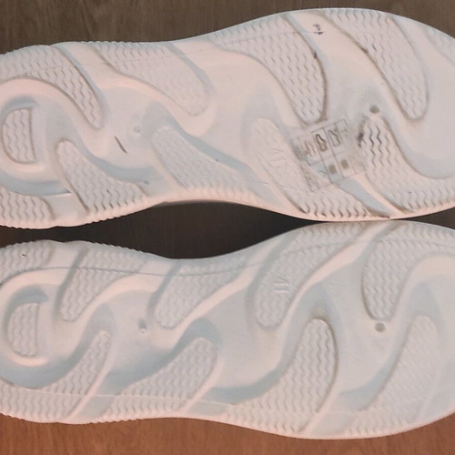 Sneakers women's sock No 41 like new, white and grey