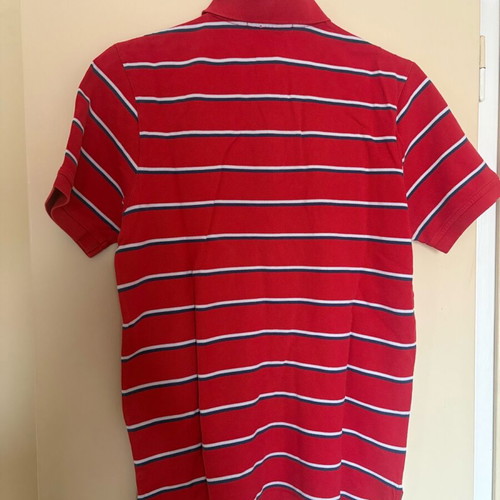 GANT men's short-sleeve polo shirt like new, size S, red