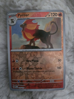 Pyroar Pokemon card new