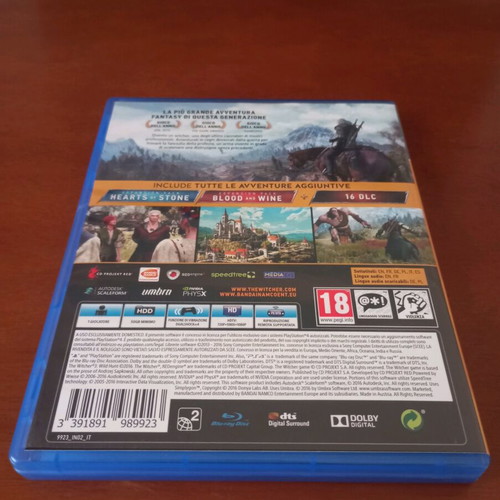 The Witcher 3 GOTY PS4 in excellent condition