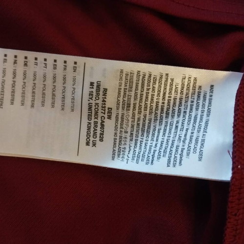 Burnley FC Home Shirt 2020-21 like new, authentic