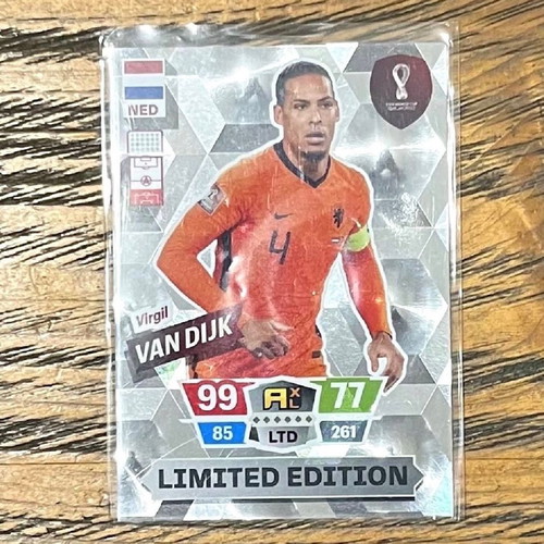 Qatar 2022 limited edition cards used, set of 5