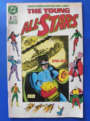 The Young All-Stars 6 comic used, English