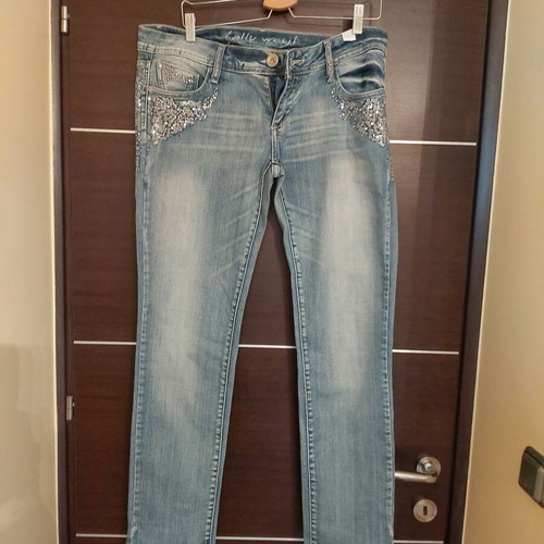 Women's denim jeans like new, size XL