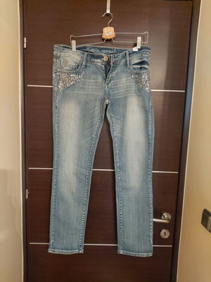 Women's denim jeans like new, size XL