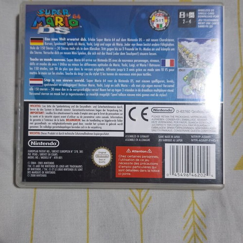 Super Mario DS 64 like new for Nintendo DS