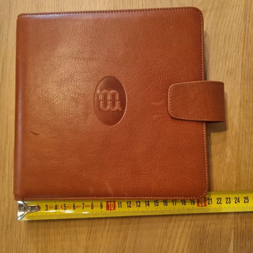 Leather agenda Michail like new, collectible Filofax