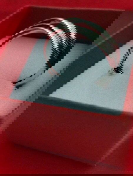 ασημένιο δαχτυλίδι 925 με ρυθμιζόμενη γάμπα κατάλληλο για νούμερα 789 η 52 με 58