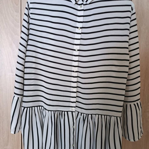 Esprit striped blouse with collar like new