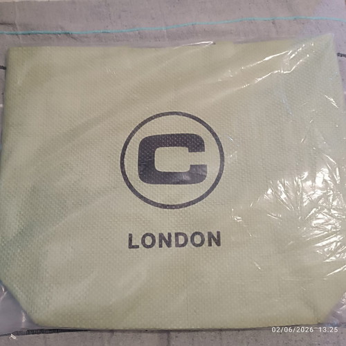 Champion London Straw Shoulder Tote Bag New, Light Green