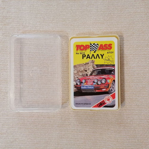 Top Ass Rally card game like new, complete set 32/32