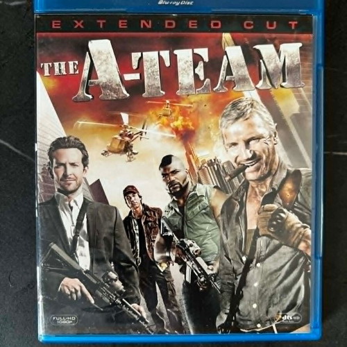 The A-Team Extended Cut Blu-ray used with Greek subtitles