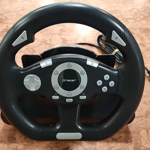 Tracer Sierra Steering Wheel with Pedals for PC New