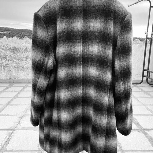 Outerwear used black and gray, size 56