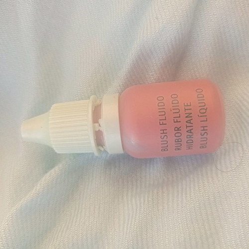 Sheer Nourishment Colour Splash liquid blush used, peach splash Avon