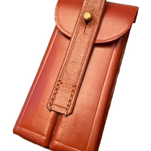 Leather case brown like new