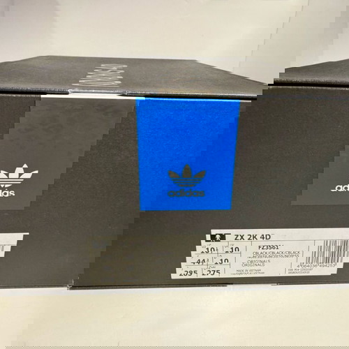 Αθλητικά παπούτσια Adidas ZX 2K 4D, Μαύρα