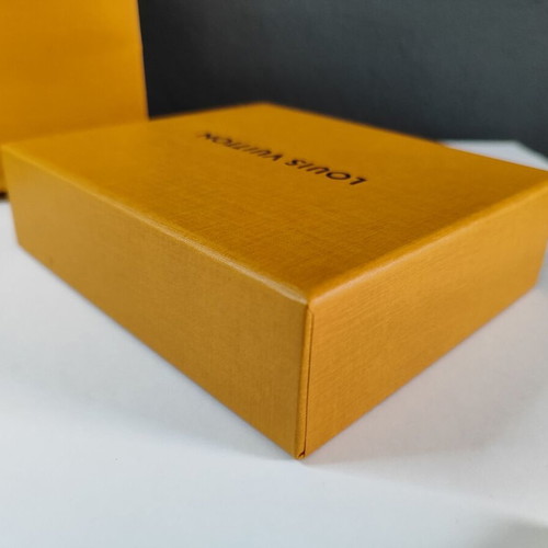 Louis Vuitton gift box, paper bag and ribbon set used