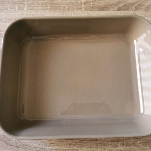 Emily Henry ceramic bakeware used beige-brown