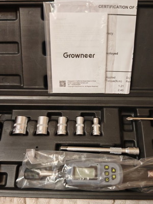Ψηφιακός ροπόκλειδος Growneer TW1 Nano 0.3-6Nm καινούργιος
