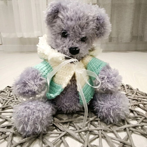 Handmade puppy new with movable head and legs