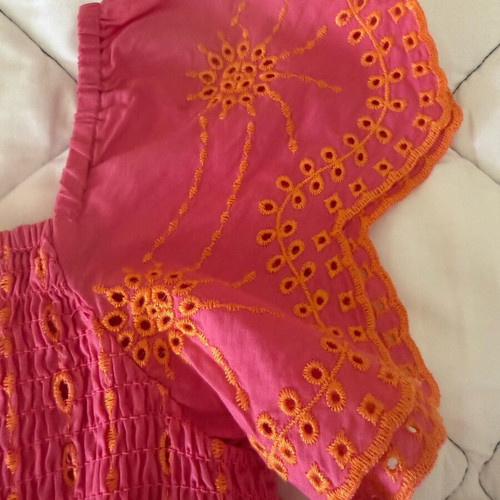 Zara girls dress size 5 years like new, colorful, 110 cm