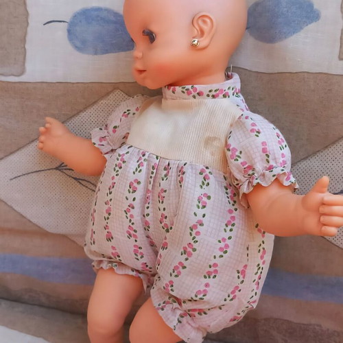 El Greco mechanical doll used, 80s era, 29 cm height