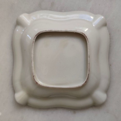 Akron Ilion Krystal porcelain ashtray like new, Stadiou 26