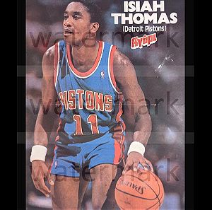 Αφίσα  ISIAH THOMAS (Detroit Pistons) ΑΓΟΡΙ 80s